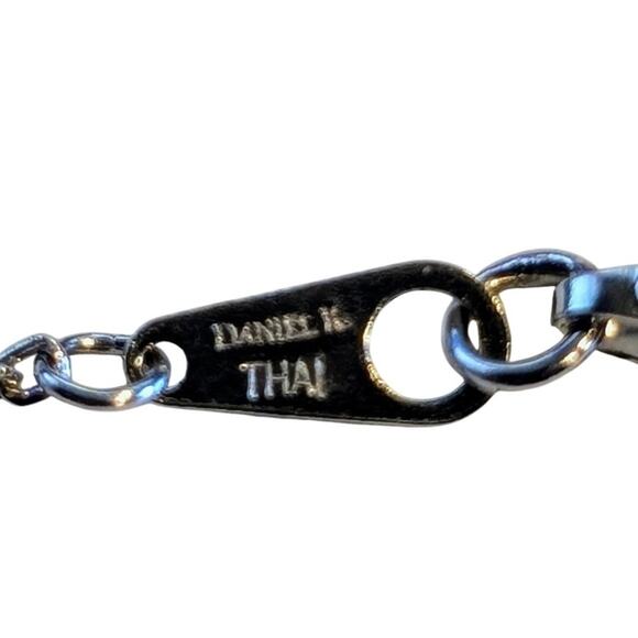 Signed Daniel K DANI 'Clover' Drop Earrings & Pendant Necklace Set - Picture 12 of 16